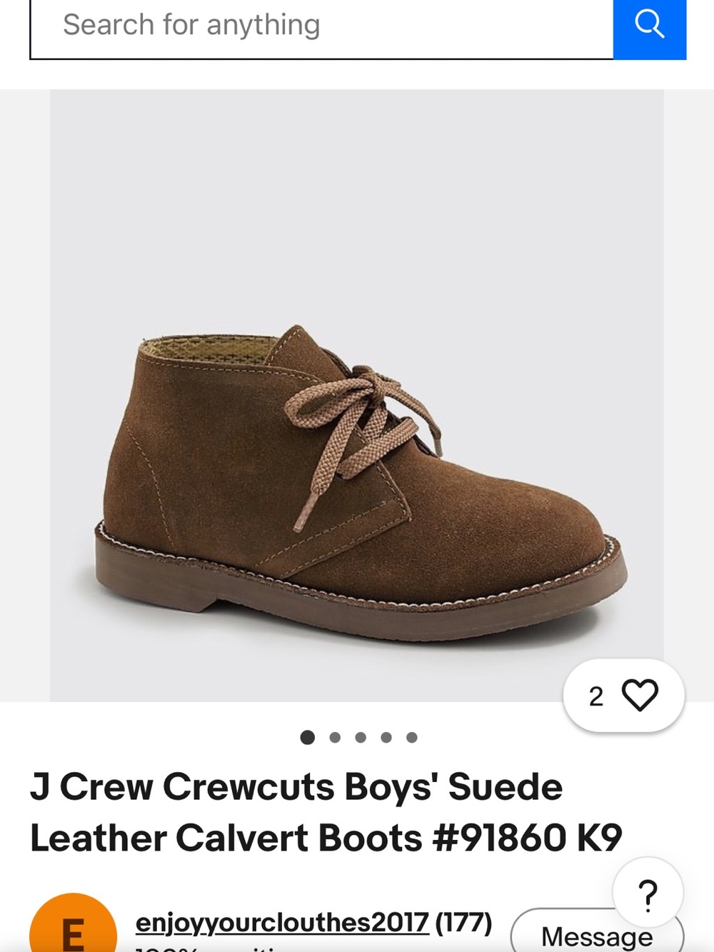Crewcuts brown Calvert